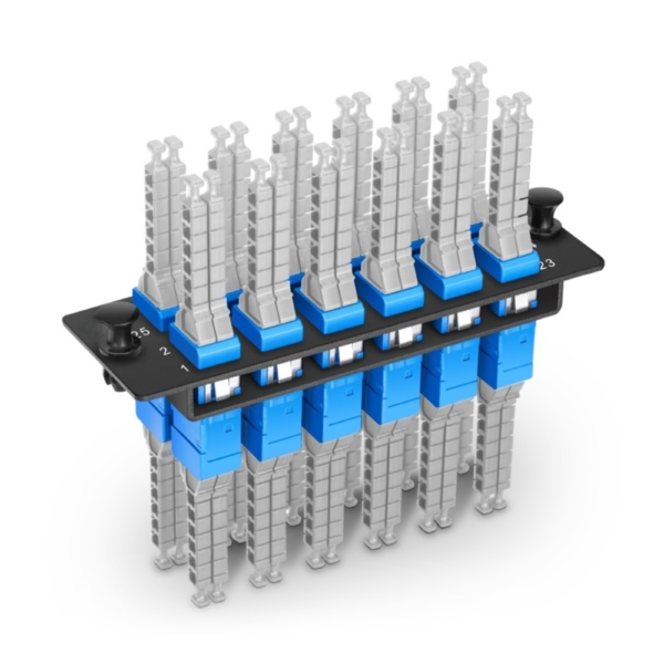 12x2MDC UPC port 48-core single-mode adapter panel