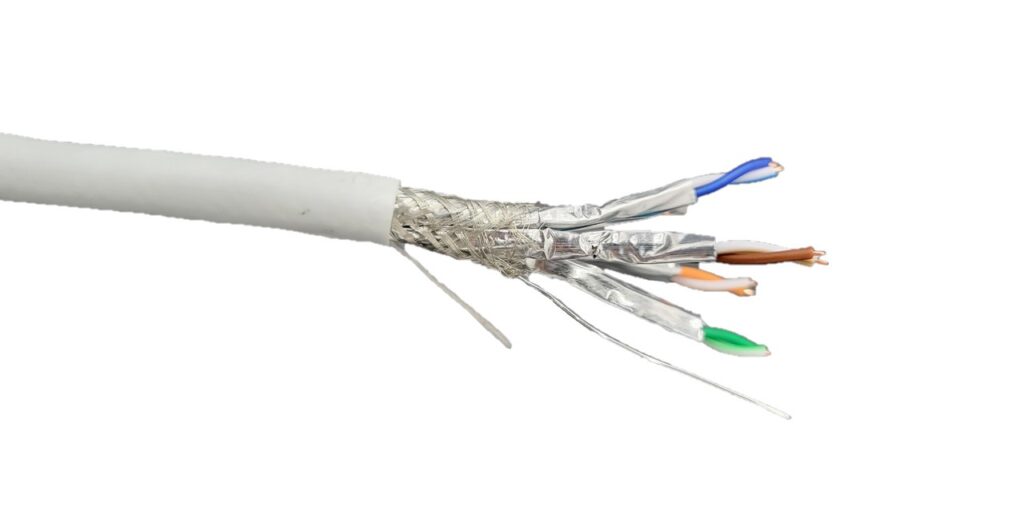 how to ground shielded ethernet cable